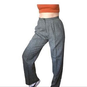 Vintage wool blend pants / slacks / trousers, Size 14P
